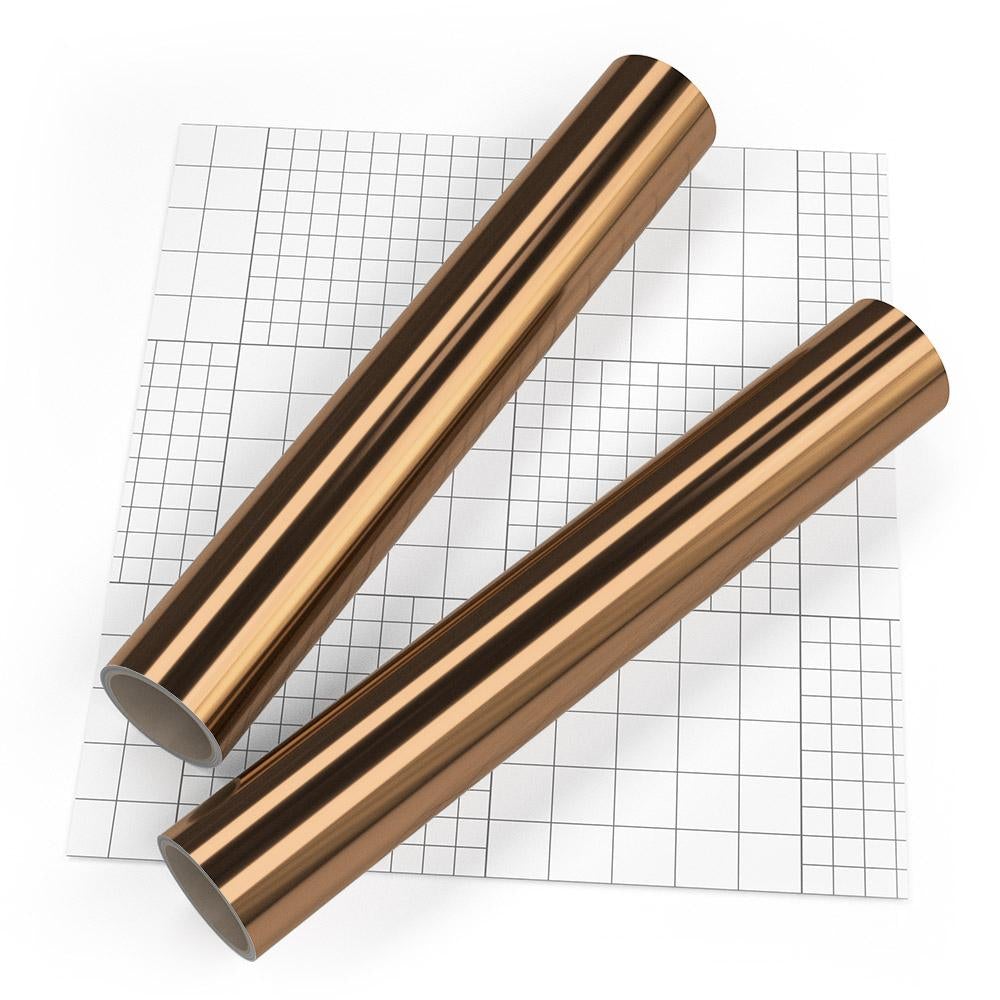 Autocolant termic metalic bronze