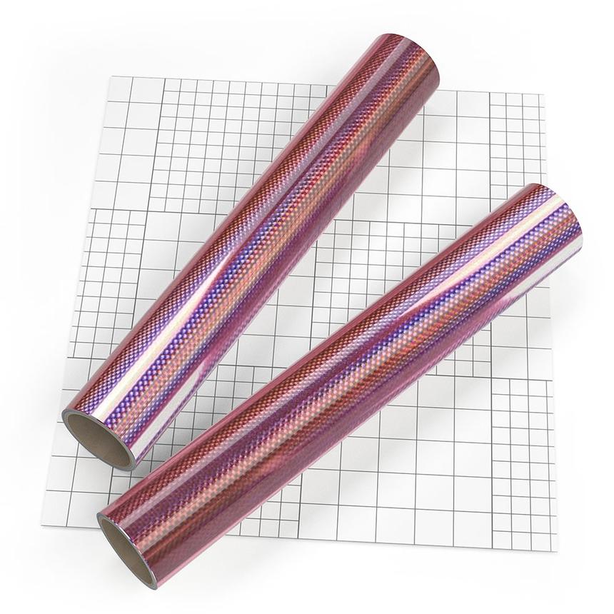 Autocolant cristal roz