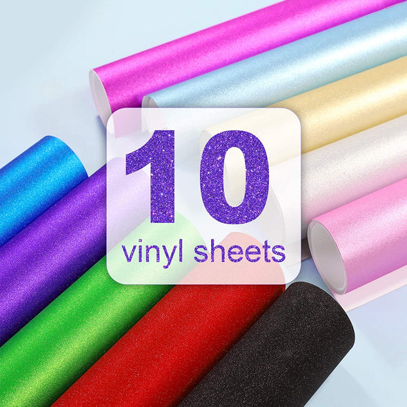 Textured Glitter Bundle Sheets Pack