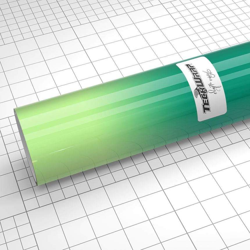 Autocolant transfer termic pastelat verde
