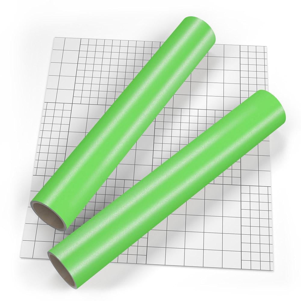 Autocolant cu efect mat verde acid