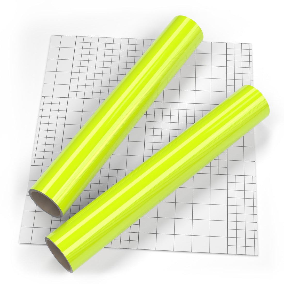 Autocolant termic galben neon
