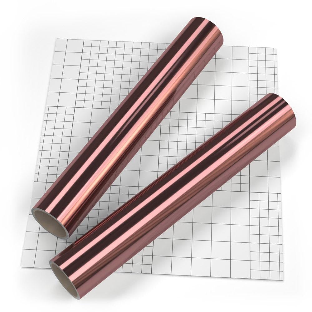 Autocolant termic metalic rose gold