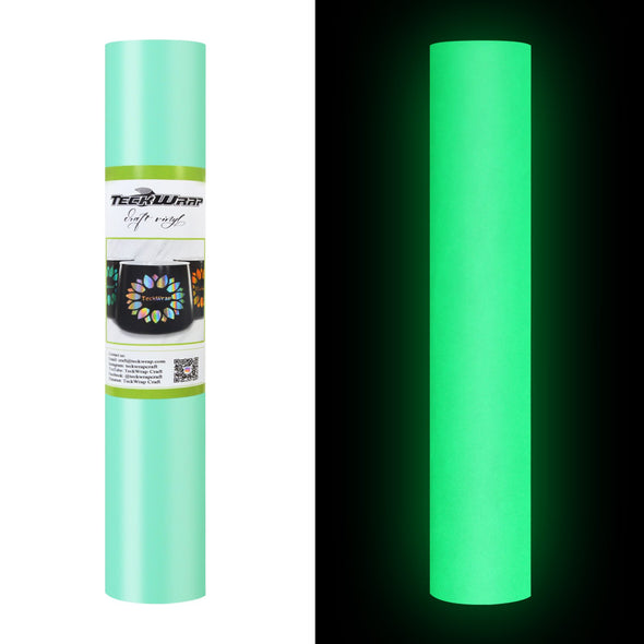 Autocolant fosforescent turcoaz