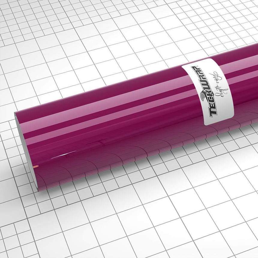 Autocolant cu adeziv si efect lucios violet